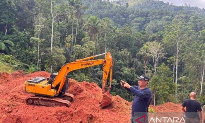 Kemenhut hentikan tambang emas ilegal Sulawesi Utara di kawasan hutan