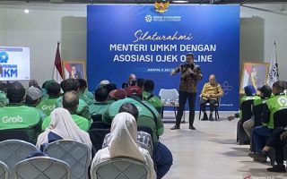 Menteri UMKM: Pengemudi ojol berstatus UMKM bisa lebih mudah mengakses KUR