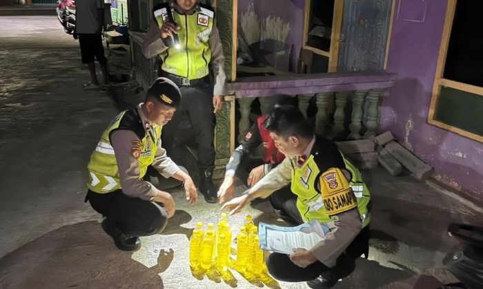 Polres Bantul menyita ratusan botol minuman keras dalam lima hari