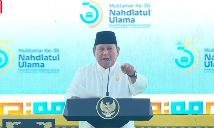 Prabowo nilai NU institusi bersejarah dan berjasa besar bagi Indonesia