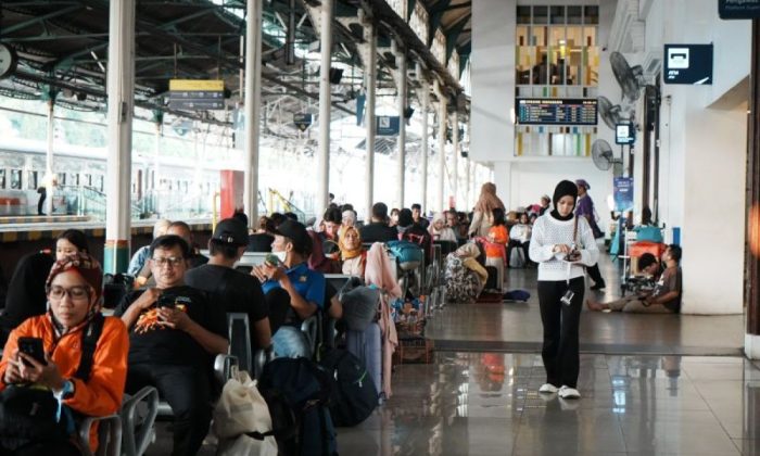 KAI Daop 6 mencatat lonjakan volume penumpang sebesar 67 persen