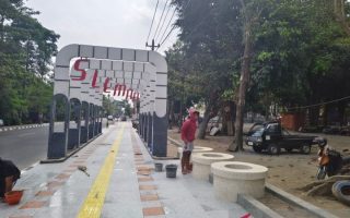 DLH Sleman merevitalisasi pedestrian gunakan bahan limbah daur ulang
