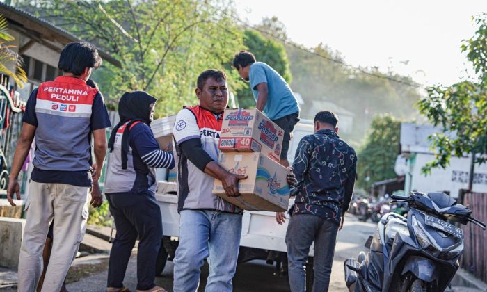 Pertamina terus distribusikan bantuan ke warga terdampak gempa NTT