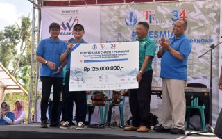 AAMAI menyalurkan Program CSR ketahanan pangan di Selomartani Sleman