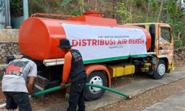 Dompet Dhuafa menyalurkan bantuan air bersih hingga pelosok Gunungkidul