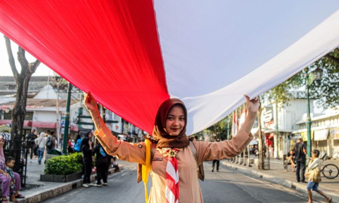 Bendera 1.000 meter di Malioboro