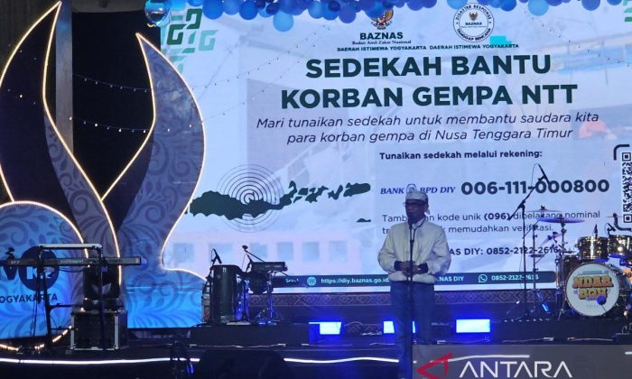 Puncak HUT, TVRI Yogyakarta membuka donasi untuk korban gempa NTT