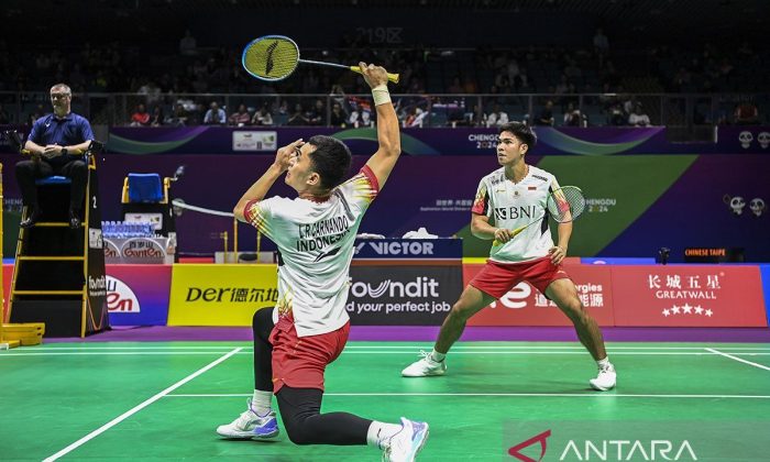 Leo/Daniel melangkah ke final Taipei Open 2026 setelah menundukkan ganda Jepang