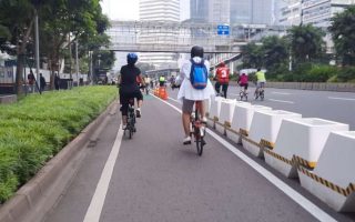 Respons Pramono soal Adanya Usul Jalur Sepeda di Jalan Protokol Jakarta Dihapus