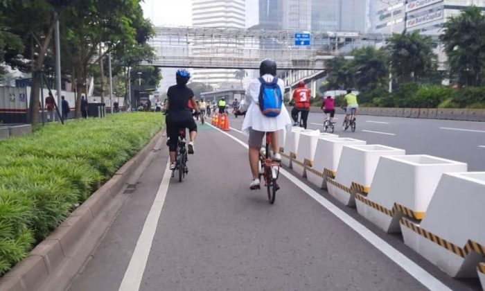 Respons Pramono soal Adanya Usul Jalur Sepeda di Jalan Protokol Jakarta Dihapus