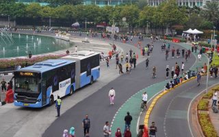 Jangan Salah Naik! 10 Rute Transjakarta Dimodifikasi Saat 17 Agustus