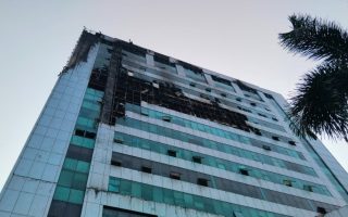 Olah TKP Kebakaran, Polisi Ambil Sampel dari 3 Lantai Gedung Bapenda DKI