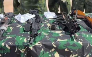 3 OPM Tewas Usai Baku Tembak dengan TNI di Papua, Sejumlah Senjata Disita