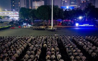 13.859 Personel Dikerahkan Kawal HUT ke-81 RI, Lalu Lintas Jakarta Bakal Diatur Situasional