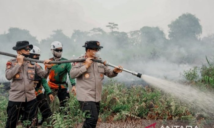 Karhutla 20 Hektare Gambut di Kubu Raya, Kapolda Kalbar Ungkap Ancaman Bara Api di Bawah Tanah