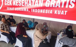 Cek kesehatan gratis HUT ke-81 RI