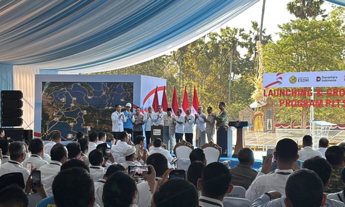 Presiden Prabowo luncurkan program PLTS 100 GWp di Bali