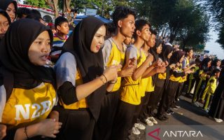 Pembacaan teks proklamasi 1.000 difabel di Malioboro tercatat di Muri