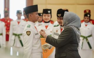 Pemda DIY kukuhkan 38 Paskibraka untuk upacara di Istana Yogyakarta