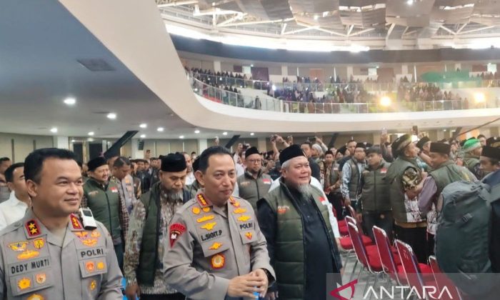 Kapolri temui 6.500 anggota Garda Satya NKRI di Solo