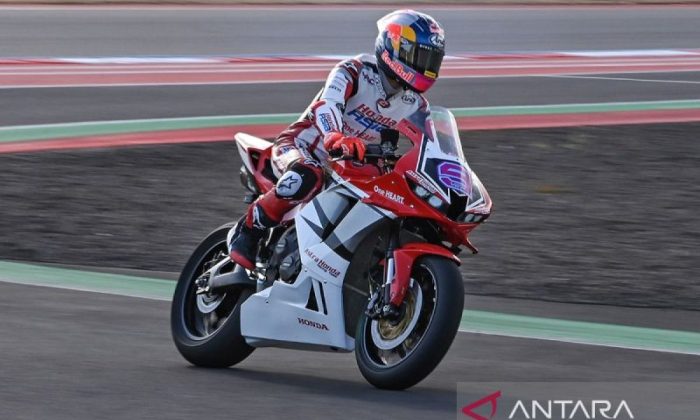 Veda Ega Pratama tempati posisi keenam dalam FP1 GP Inggris