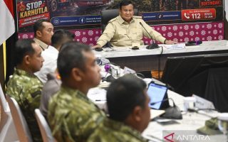 Prabowo minta pencegahan karhutla di Jambi terus dilakukan