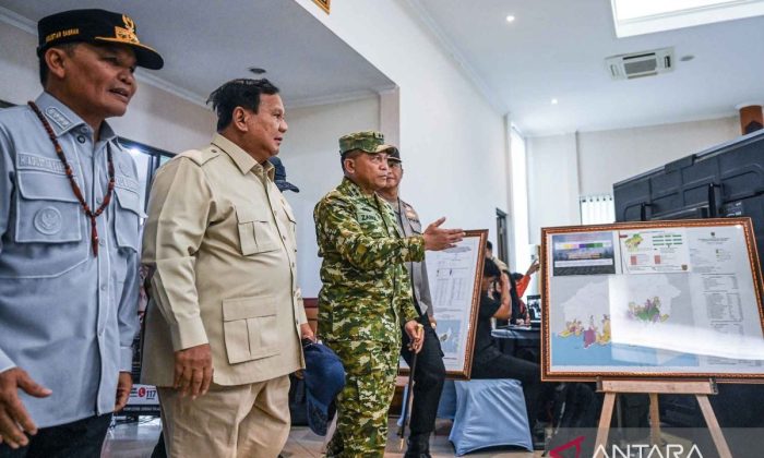 Prabowo minta edukasi bahaya karhutla sampai tingkat masyarakat