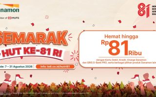 Danamon rayakan Kemerdekaan Indonesia dengan Program Semarak HUT Ke-81 RI