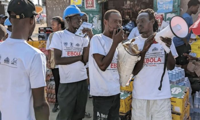 Former rebel fighters join campaign against Ebola in the DR Congo