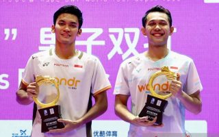 Fajar/Fikri bertahan di peringkat dua dunia BWF