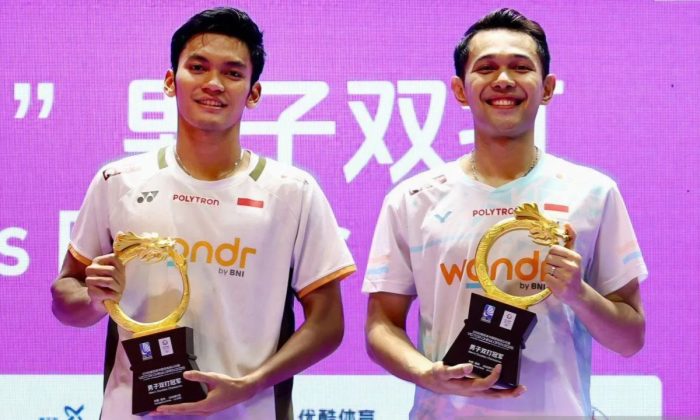 Fajar/Fikri bertahan di peringkat dua dunia BWF