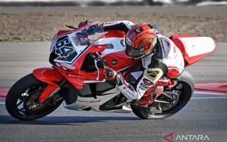 Mario Aji mulai balapan GP Aragon dari urutan ke-26