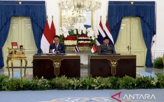 Indonesia dan Thailand memperkuat kerja sama ekonomi digital