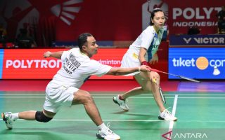 Rehan/Gloria terhenti pada semifinal Taipei Open 2026