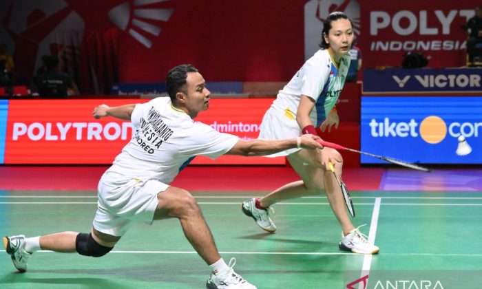 Rehan/Gloria terhenti pada semifinal Taipei Open 2026