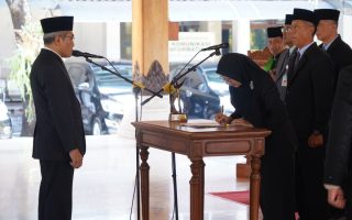 Pemkab Bantul rotasi tujuh pejabat untuk penyegaran organisasi
