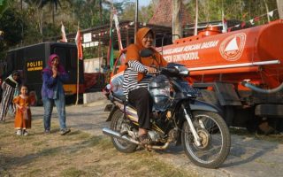 Polda DIY operasikan alat pengolahan air di Gunungkidul