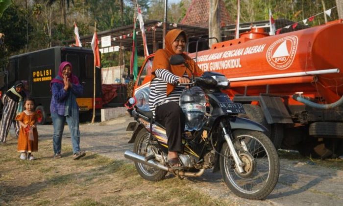 Polda DIY operasikan alat pengolahan air di Gunungkidul