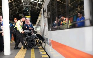 Layanan yang dialami disabilitas sejak pintu masuk stasiun
