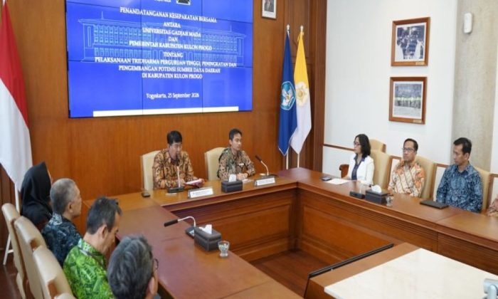 Pemkab Kulon Progo kerja sama strategis dengan UGM memperkuat pembangunan