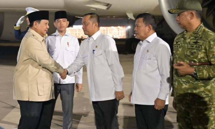 Prabowo tiba di tanah air usai hadiri KTT BRICS 2026
