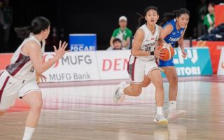 Timnas bola basket putri Indonesia lolos ke delapan besar