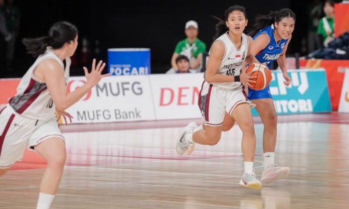 Timnas bola basket putri Indonesia lolos ke delapan besar