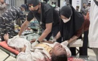 Basarnas: Kapal Virgo miring akibat hantaman ombak di lambung kanan