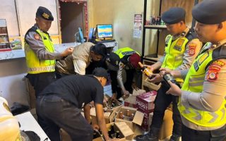 Polres Bantul sita 406 botol miras ilegal dalam razia sepekan