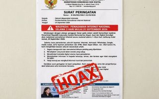 Kemkomdigi tegaskan rencana pemadaman internet 25-27 September hoaks