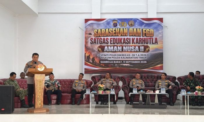 Karhutla Mengancam Saat Kemarau, Polri Dorong Deteksi Dini di Kaltim