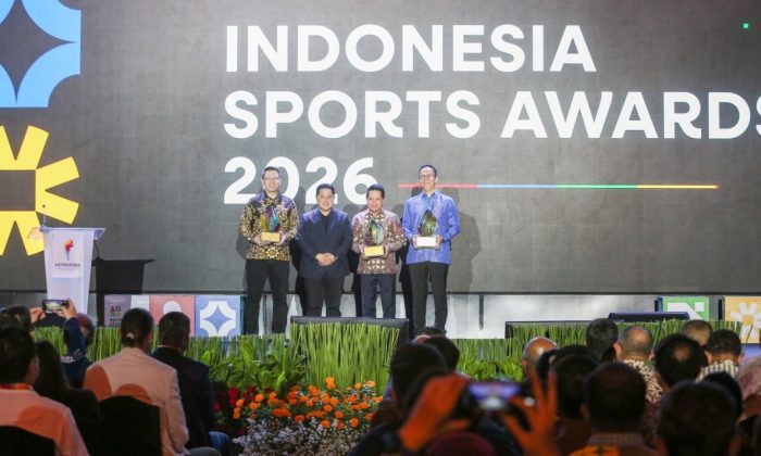 Penghargaan Indonesia Sports Awards 2026 Diberikan, Industri Olahraga Jadi Sorotan
