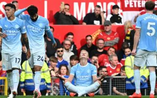 Hasil Manchester United Vs Man City di Liga Inggris, The Citizens Menang Dramatis dengan 10 Pemain
