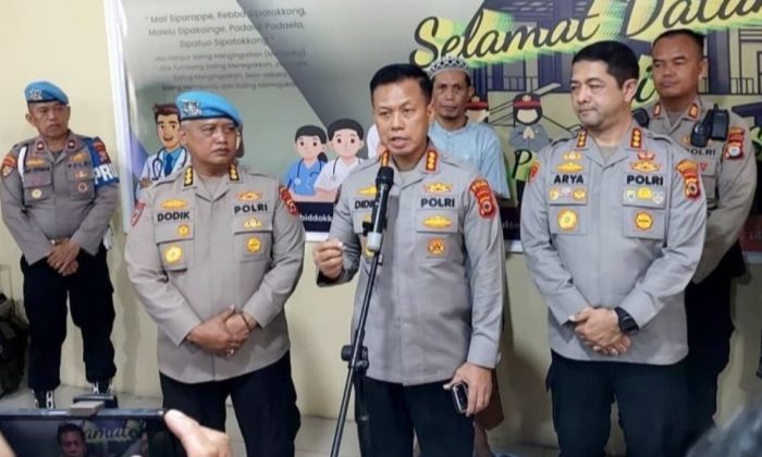 Lima Polisi Diperiksa Propam Buntut Tawuran Tewaskan Satu Orang di Makassar